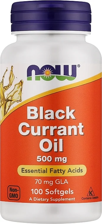 Olio di semi di ribes nero, 500 mg