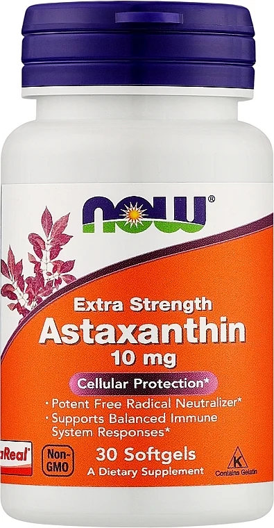 Integratore alimentare "Astaxantina", capsule, 10 mg