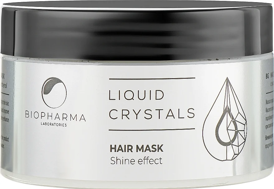 Maschera per capelli con cristalli liquidi