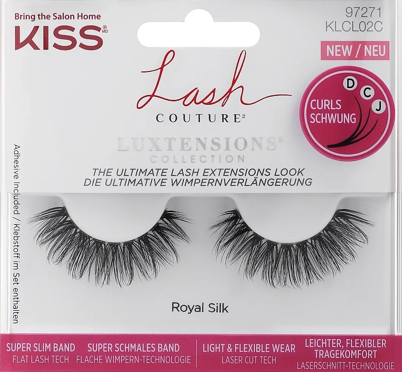Kiss Lash Couture LuXtensions Eyelash Band Royal Silk