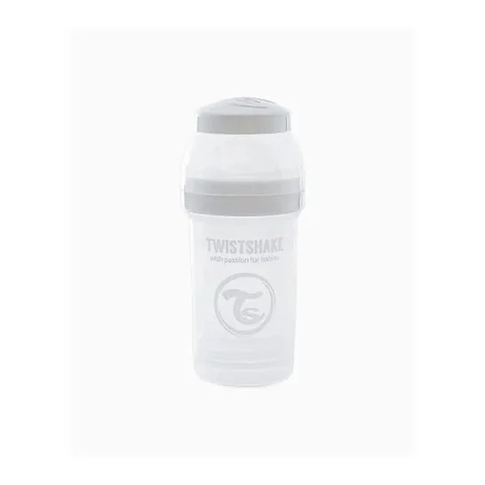 Bavaglino Anticolico 180ml Bianco Twistshake