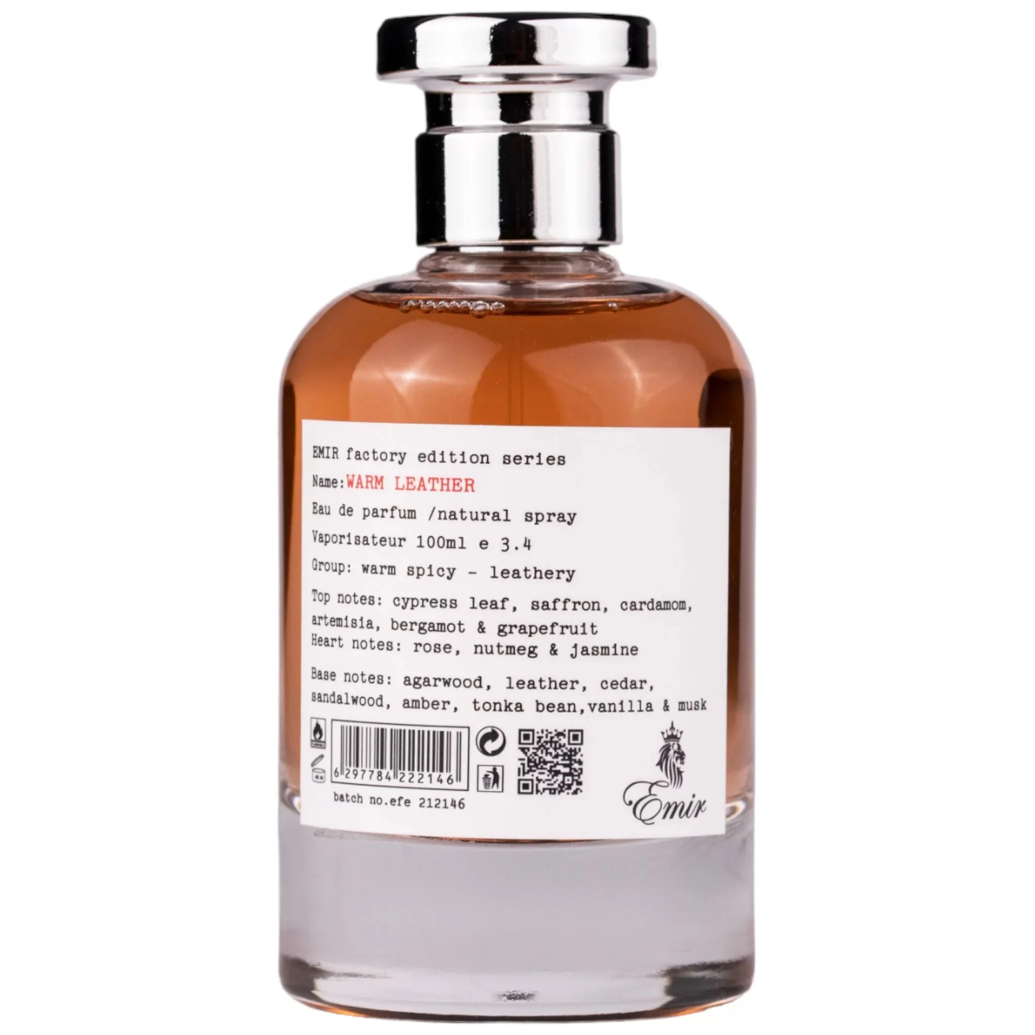 Emir Warm Leather Factory Edition EDP U 100 ml