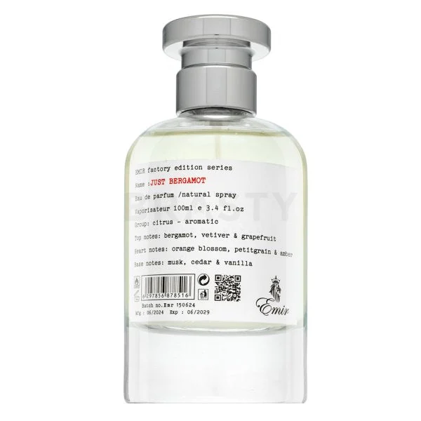 Emir Just Bergamot Factory Edition EDP U 100 ml