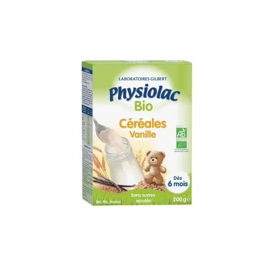 Physiolac Cereali Vaniglia Bio 200G