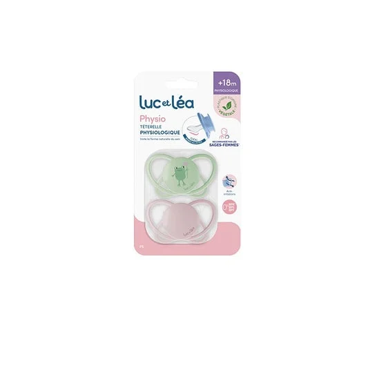 Luc Et Léa Physio Air Duo Chupete +18M P5 2uds