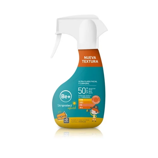 Be+ Skinprotect Infantil Fluido Spf50+ Spray Facial Corporal 1ud