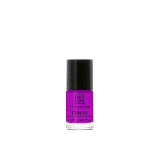 Soivre Cosmetics Nail Colors Fluor Smalto per Unghie Lilla Divertente 6ml