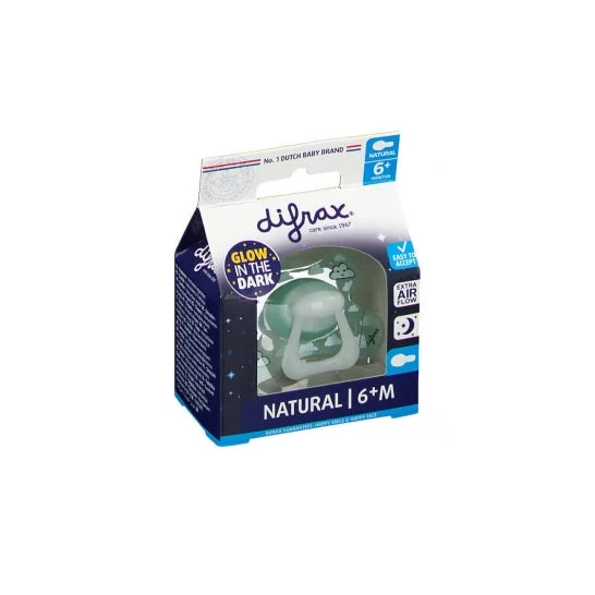Ciuccio naturale Difrax 6+ notte