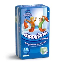 Dodot Happyjama bambino pannolino bambino T-8 13 pz