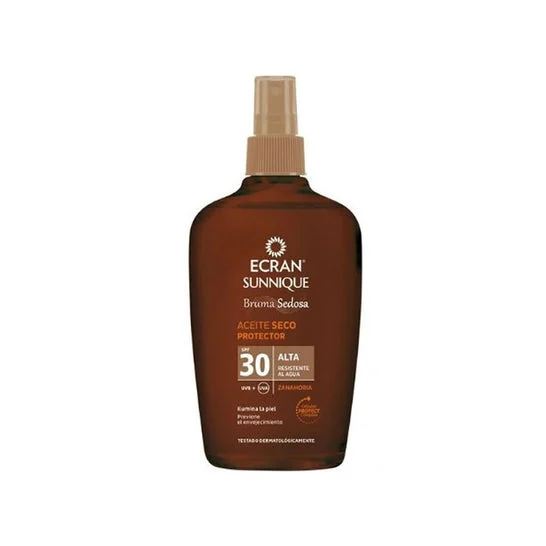 Ecran Sunnique Broncea Olio Seco Spf30 100ml