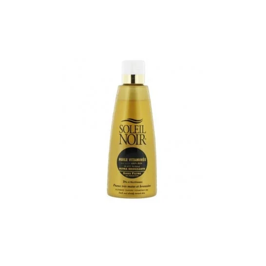 Sun Black Ultra abbronzatura Ultra Vitamina Ultra Olio non filtrato Girasole 150Ml