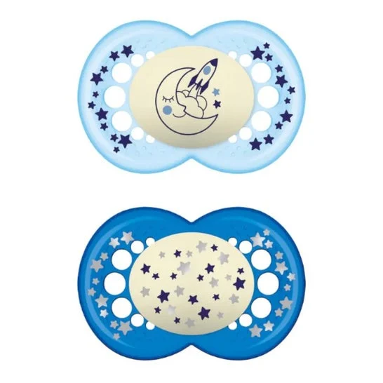 Mam Original Night Silicone +6M 2 Unità