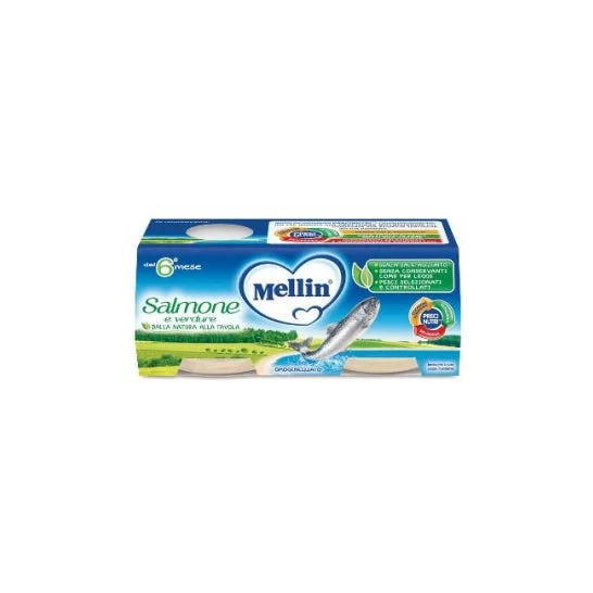 Mellin-Omo.Salmone 2X80G