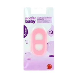 Acofarbaby Massaggiagengive Gomma Rosa 1 Unità