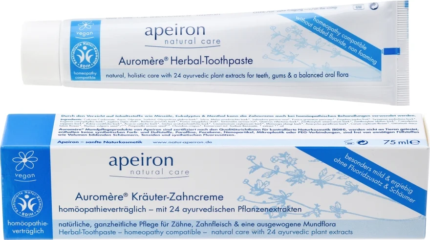 Dentifricio omeopatico