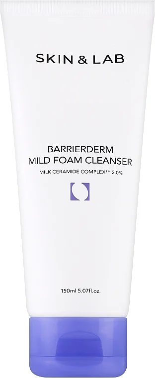 Schiuma detergente viso con ceramidi