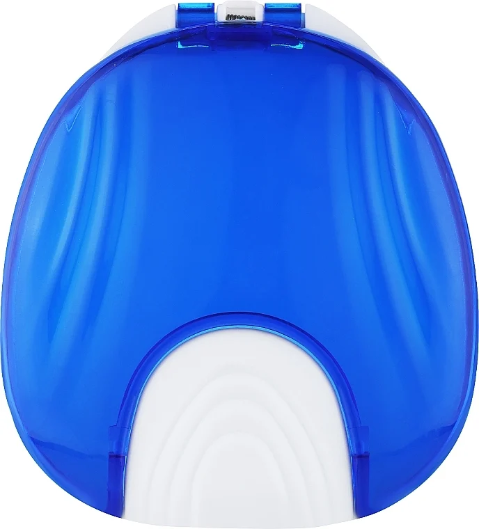 Bite dentale rilassante per bruxismo, custodia blu scuro, 2 pezzi