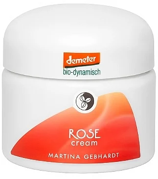 Crema lenitiva alla rosa per pelli secche e sensibili