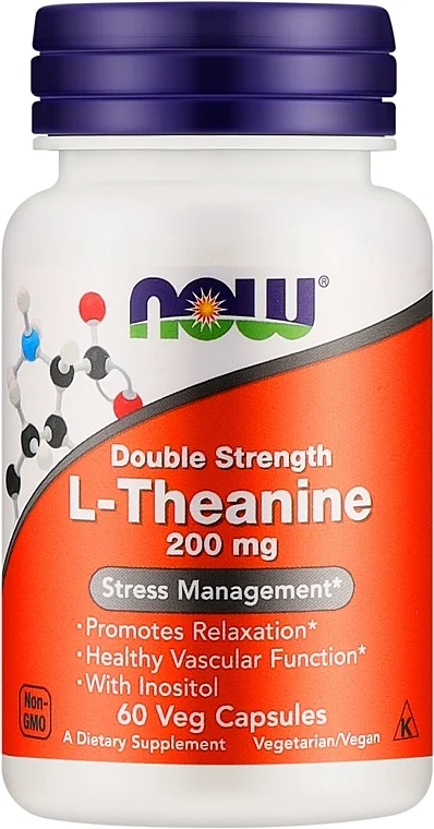 Integratore alimentare "L-teanina", 200 mg