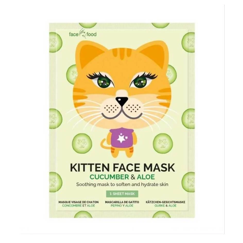 7th HEAVEN Kitten Face Mask – Cucumber & Aloe