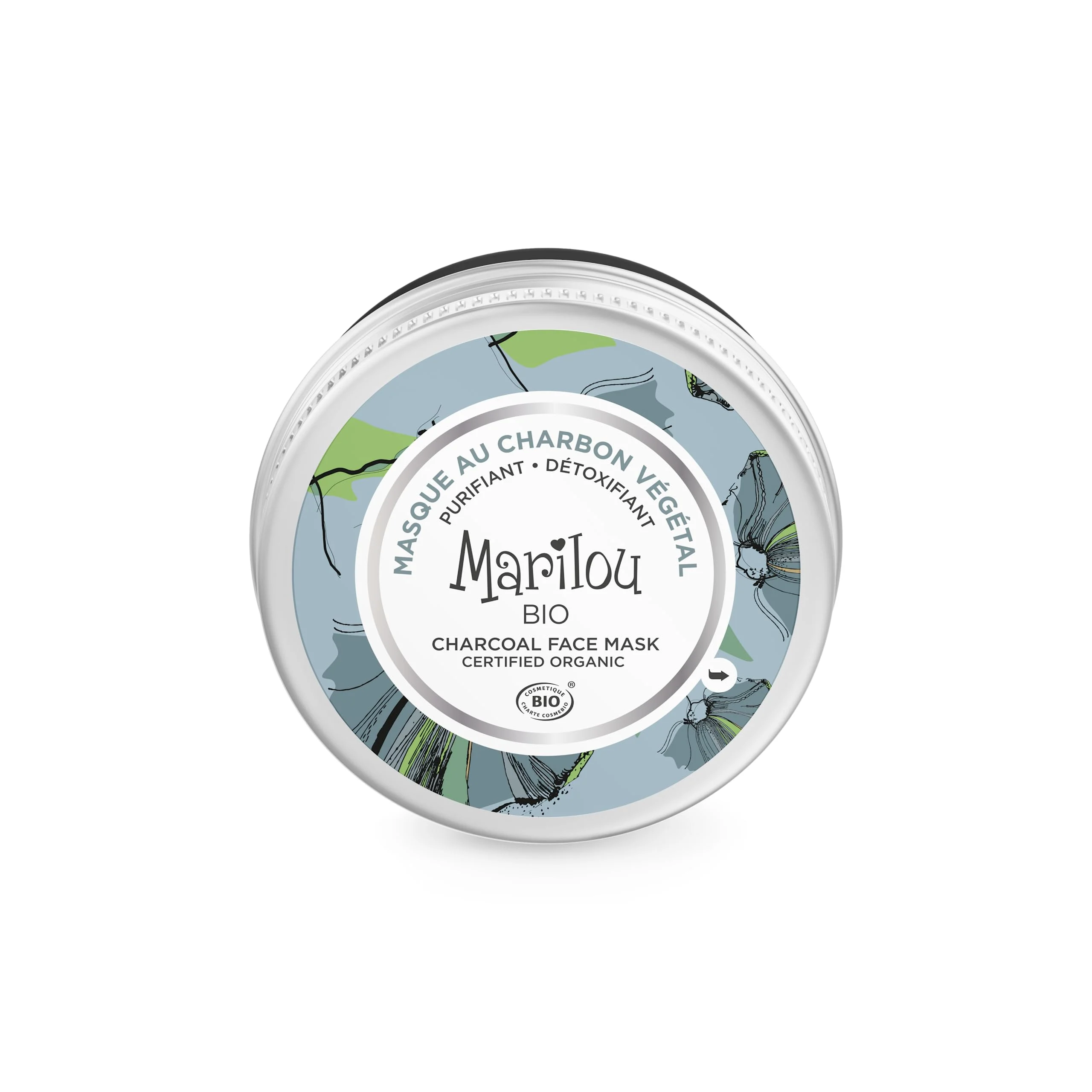 Marilou Bio Classic Maschera al Carbone Vegetale Pelli miste a grasse 75ml