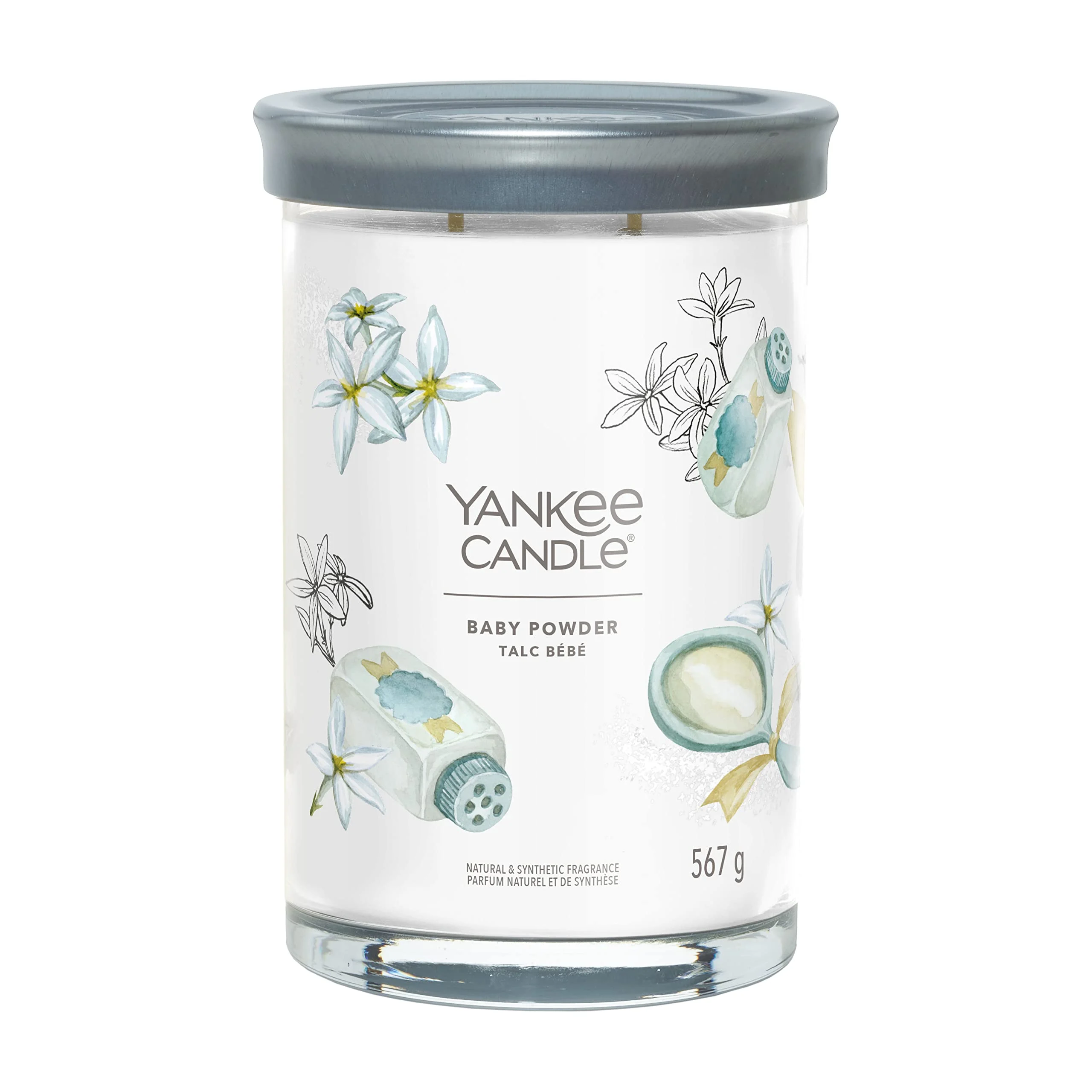 Yankee Candle Candela tumbler Baby Powder Signature - 567,0 g