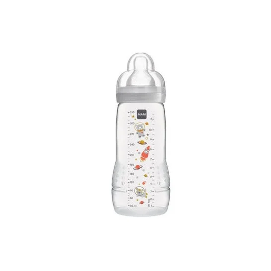 Mam Bottiglia Grigio 2° Età Dbit X 6 mesi e + 330 Ml