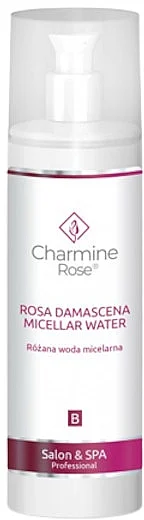 Acqua micellare con rosa damascena
