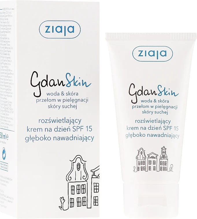 Crema viso illuminante SPF 15, da giorno