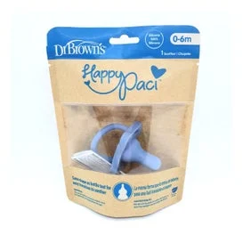 Silicone Soother Dr Brown's Silicone Soother Blu 0- 6 M