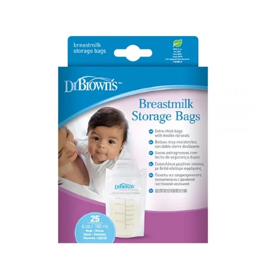 Dr Brown's Borsa Stoccaggio Latte Materno Simplisse 25 Unità