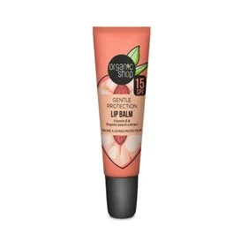 Organic Shop Gentle Protection Lipbalm Spf15 10ml