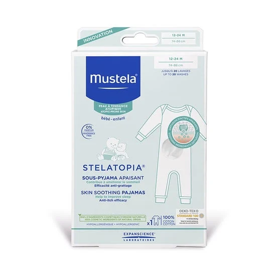 Mustela Stelatopia Biancheria intima lenitiva 12-24 mesi 100% cotone