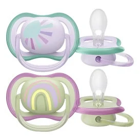 Philips Avent Chupete Ultra Air Sun Rainbow Mix 2uds
