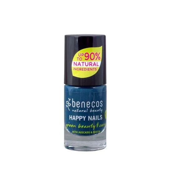 Benecos Vernis a Ongle Bleu Nordic Blue 5ml
