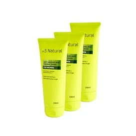 Xs Natural Crema Antiestrías Reafirmante 3x200ml