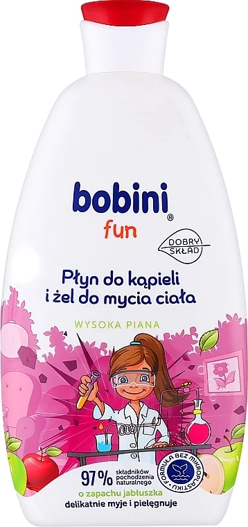 Bagnoschiuma con aroma di mela