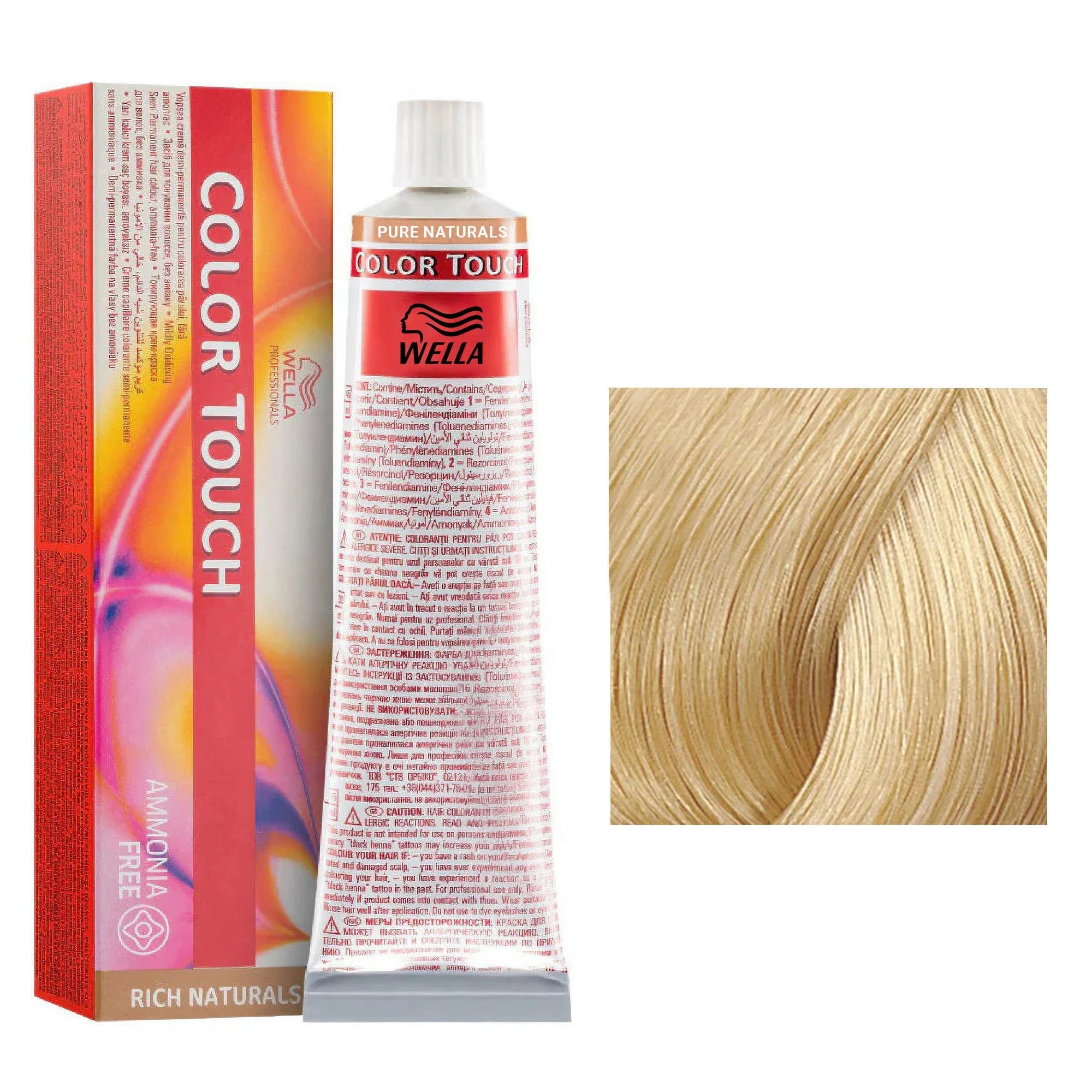 Wella Ct Pure Nat 9-01 60 ml We, Multilang