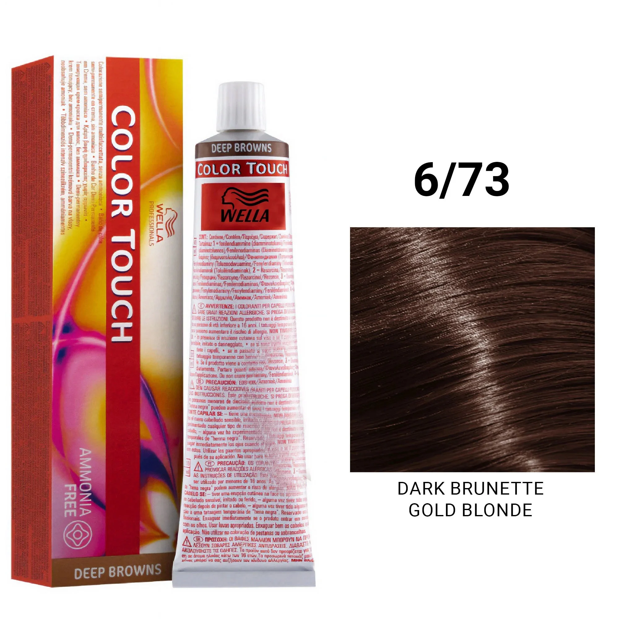 Wella Ct Deep Browns 6-73 60 ml We, Multilang