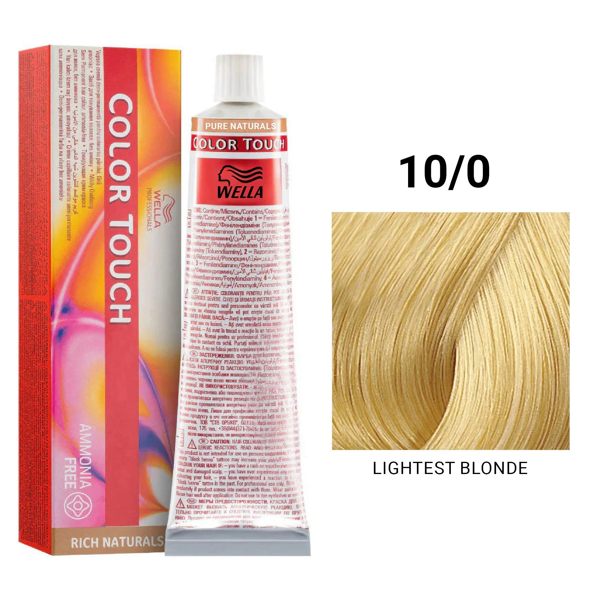 Wella Ct Pure Nat 10-0 60 ml We, Multilang
