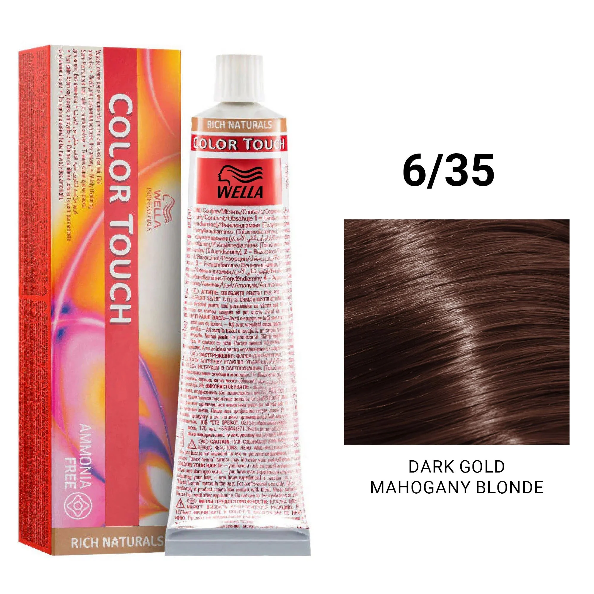 Wella Ct Rich Nat 6-35 60 ml We, Multilang