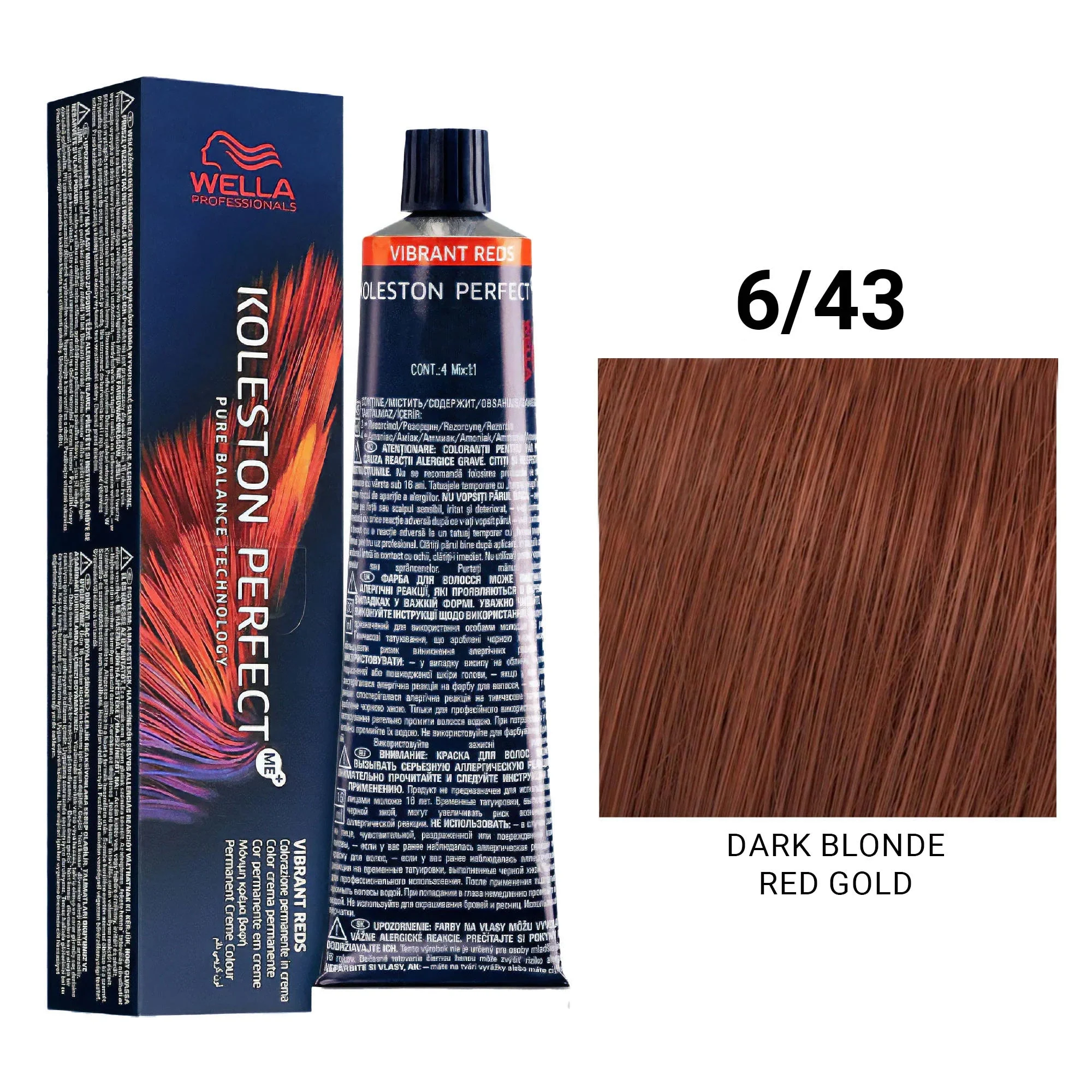 Wella Kp Vibrant Reds 6-43 60 ml Dfinlgbskan