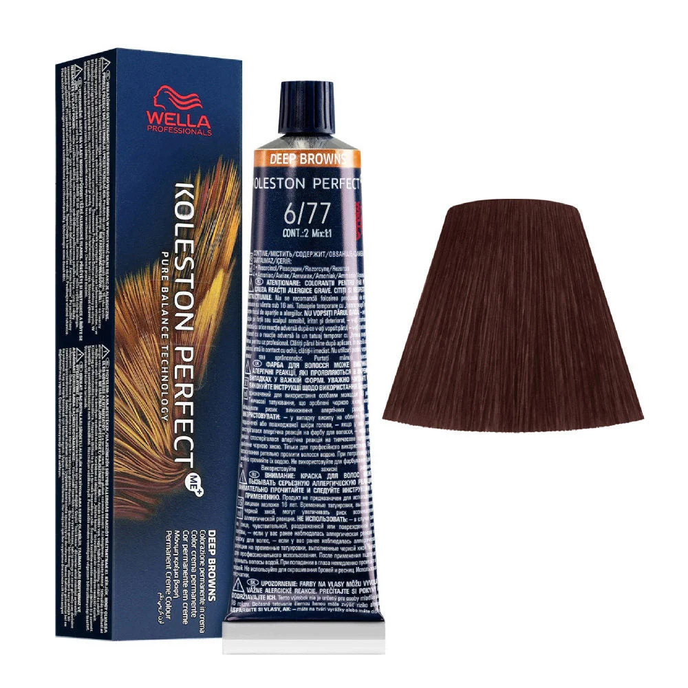 Wella Kp Deep Browns 6-77 60 ml