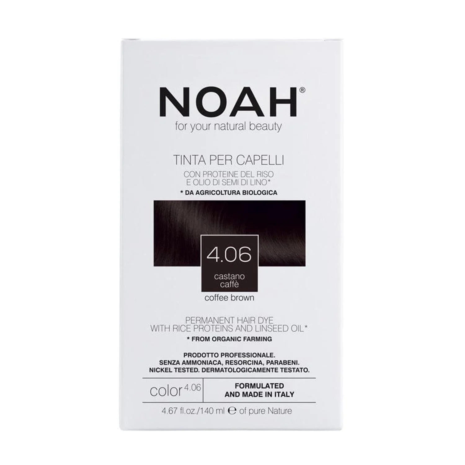 Noah Capelli Tintura marrone caffè 140ml