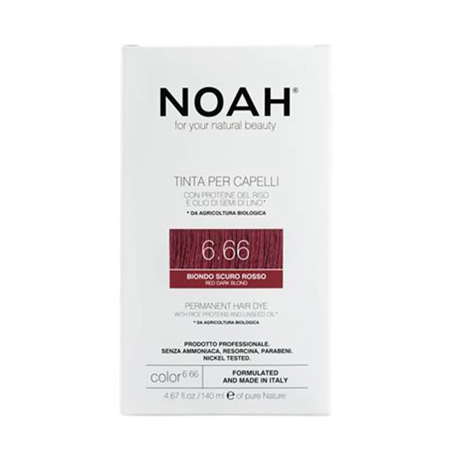 Noah Capelli Tintura Rosso Biondo Scuro 140ml