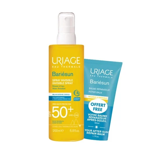 Uriage Pack Spray Spf50 200 Ml + Balsamo doposole 50 Ml