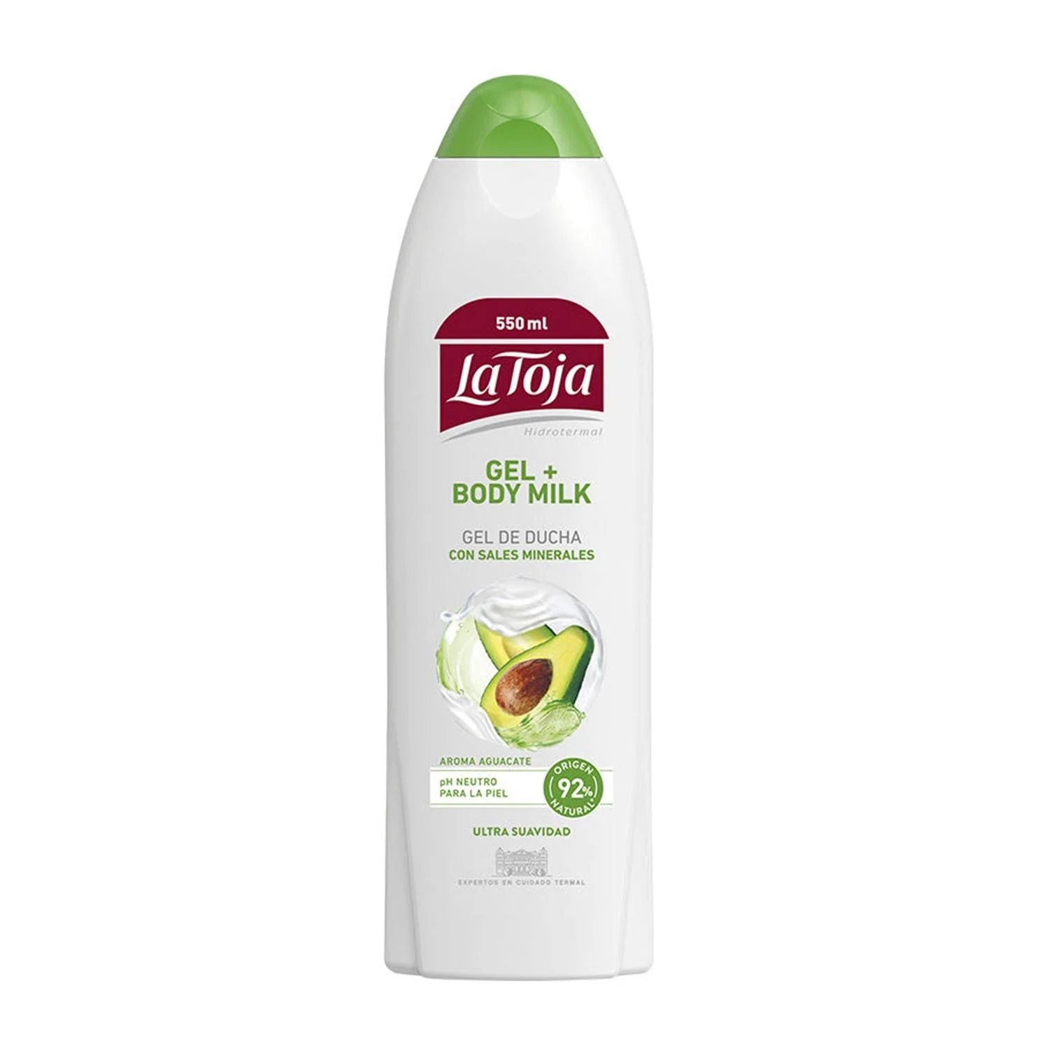 La toja Avocado Gel Crema Doccia 550ml