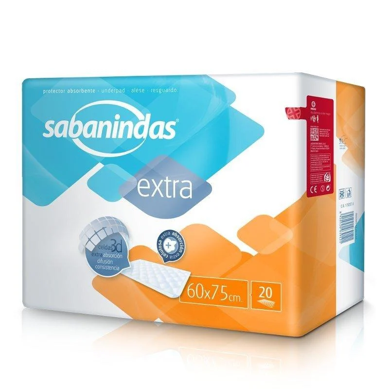 Sabanindas Extra 60x75cm 20 unità