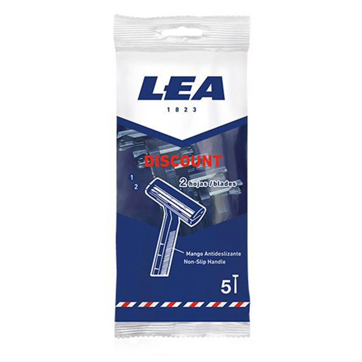 Lea Discount 2 Lame Monouso Confezione da 5 Unità