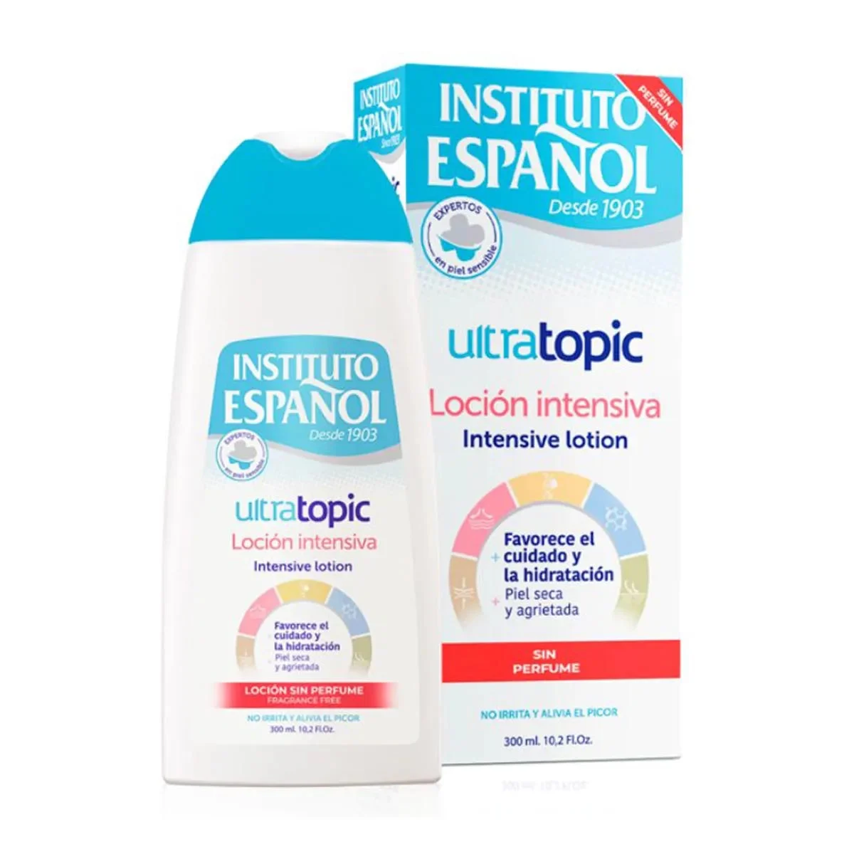 Instituto Español Ultratopic Lozione Intensiva Senza profumo 300 ml